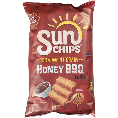 SUNCHIPS 100% Whole Grain Honey BBQ Chips - Shop Chips at H-E-B