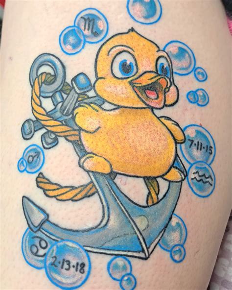 Rubber Duck Tattoo Drawing