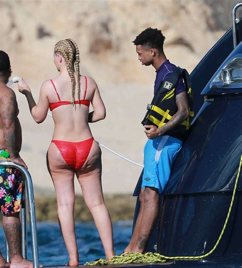 Iggy Azalea in Red Bikini 2017 -66 - GotCeleb