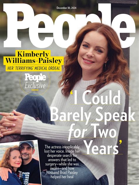 Kimberly Williams-Paisley says she isn't taking her voice for granted ...