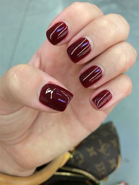 Blood red mani | Nails, Mani, Blood red