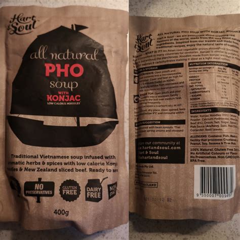 Entire bag of Pho for under 100kcal! Sorry for the awful photo ...
