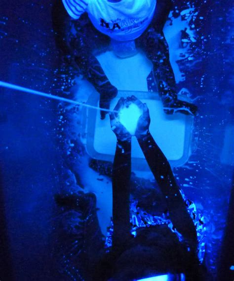 Edible Glowing Oobleck