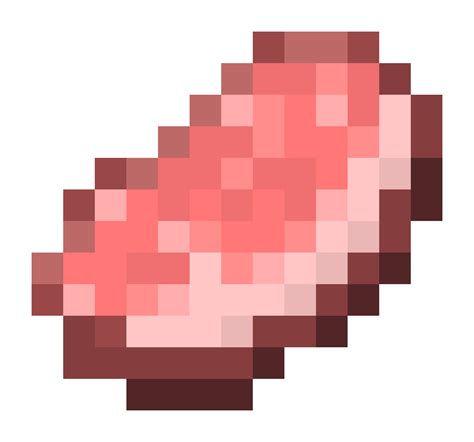 Minecraft Cooked Porkchop Pixel Art