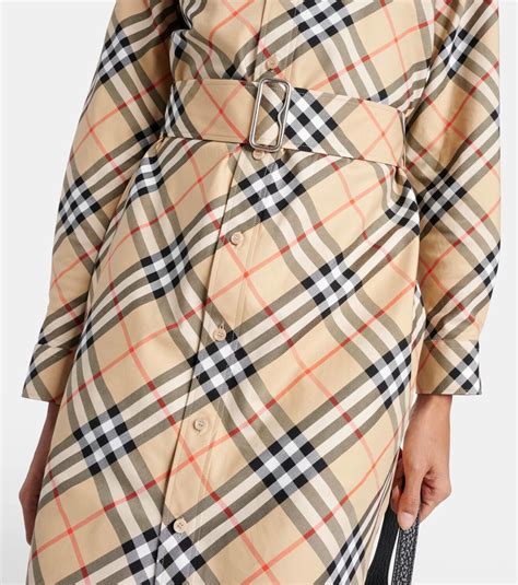 Burberry Burberry Check cotton shirt dress Burberry