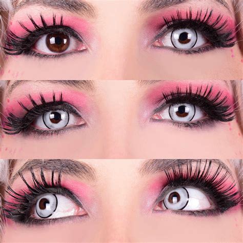 PRIMAL ® Ghost Halloween & Colour Costume Contact Lenses - PRIMAL ...