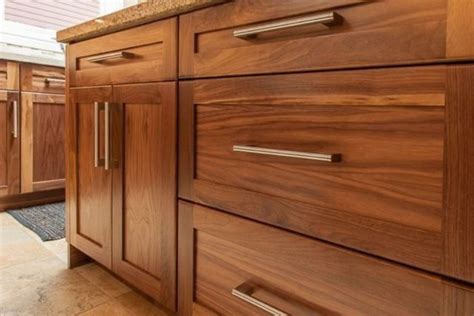 Shaker Walnut Kitchen Cabinets - Home Atlas