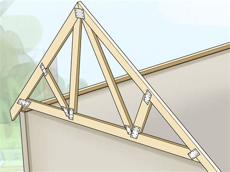 Build wood truss ~ Wood sheds project