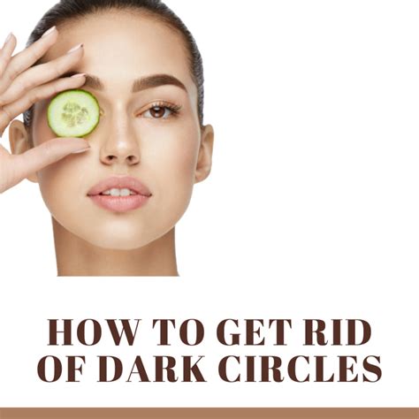 How to Get Rid of Dark Circles - HubPages