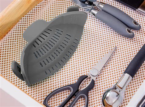 Pot Strainers & Pasta Strainers - Adjustable Silicone Clip On Strainers ...