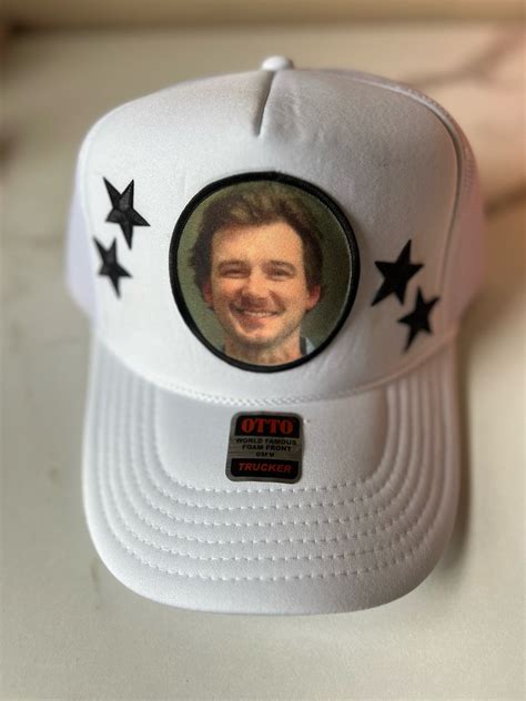 Morgan Wallen Mug Shot White Otto Trucker Hat - Etsy