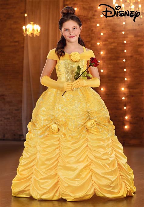 Premium Disney Belle Costume for Girls | Disney Costumes