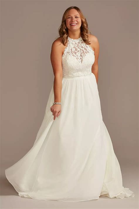 Plus Size Elopement Wedding Dress