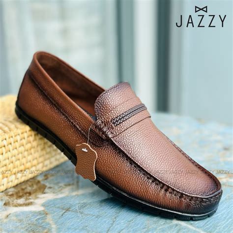 MEN’S GENUINE LEATHER LOAFERS – Jazzy.lk