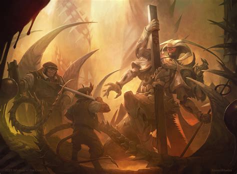 Atraxa's Fall MtG Art from March of the Machine Set by Xavier Ribeiro ...