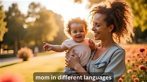 👩‍👧 Mom in Different Language| How to Say This Beautiful Word Around ...