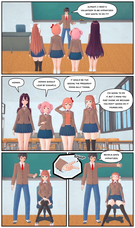 Doki Doki Hypno Club Comic ch.2 [Comic] [3D] [Hypnosis] [Mind Control ...