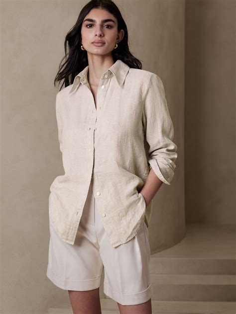 Ladies Linen Shirt