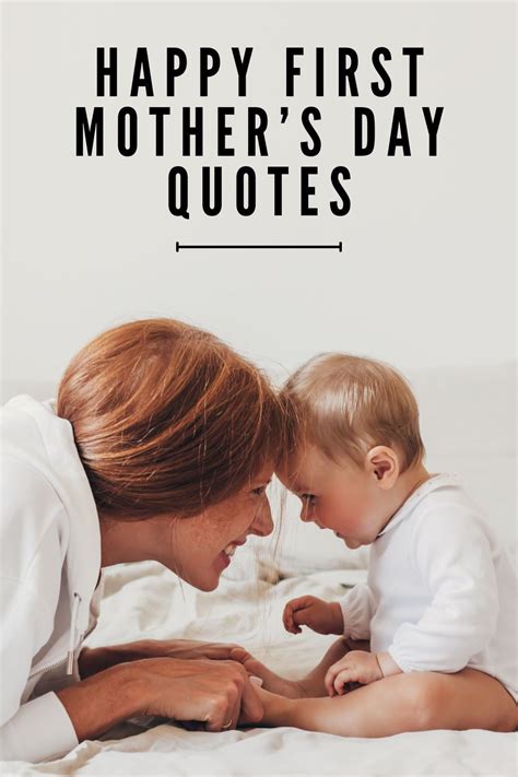 50 Happy First Mother's Day Quotes (With Images) | Happy mother day ...