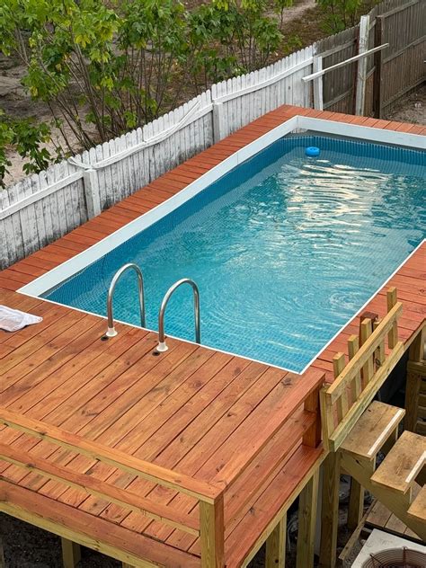 INTEX 26363EH Ultra XTR Deluxe Rectangular above Ground Swimming Pool ...