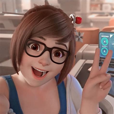 Adorable Mei Icon for Overwatch Fans