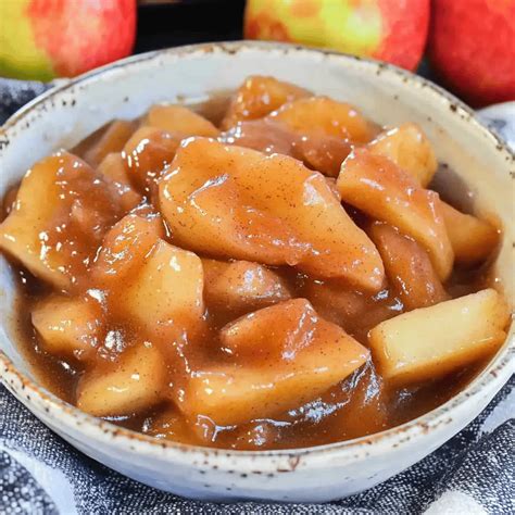 Easy Slow Cooker Fried Apples: A Comforting Cinnamon Delight