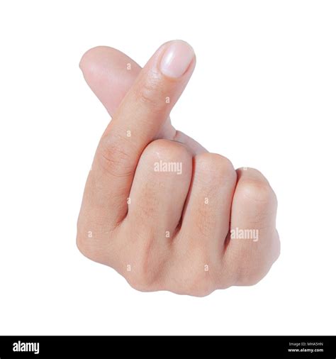 Korean heart hand people hi-res stock photography and images - Alamy