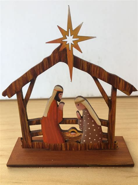Pin de Katherine Jimenez en pesebres en mdf | Madera navidad ...