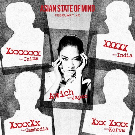 Awich | New song 「ASIAN STATE OF MIND」 feat. Jay Park, KR$NA,Masiwei, VannDa 🙏Coming Soon… Are ...