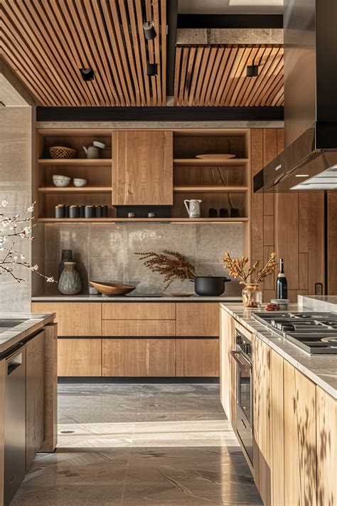 Modern Japandi Kitchen Cabinet Designs | Japandi kitchen design ...