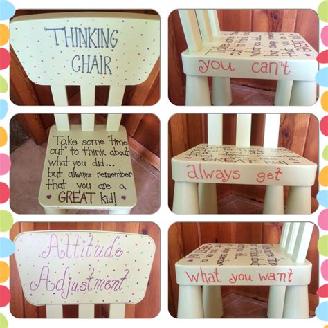 Diy time out chair sayings - wheeljulu