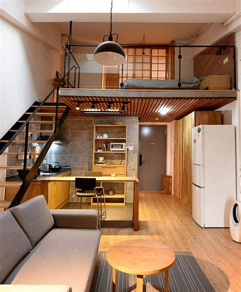 Loft House Design for Small Apartments