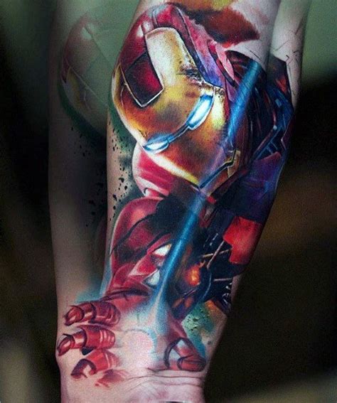 Tatuajes de Iron Man - 120 diseños, significado y mejores ideas