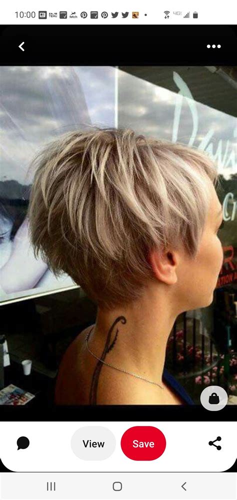 Back of a pixie haircut | Pixie back view, Hair cuts, Ladies short hair ...