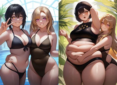 Growing Relationship Weight Gain Progression by SirNeapolitan on DeviantArt