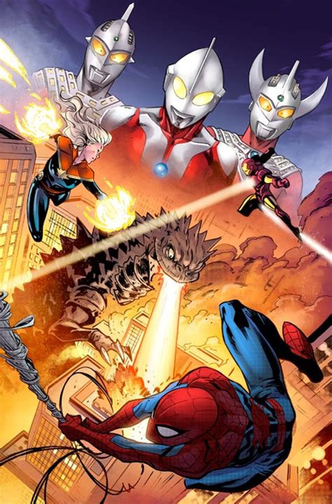 Ultraman & Avengers Unite as Marvel Universe Faces Historic Kaiju Invasion