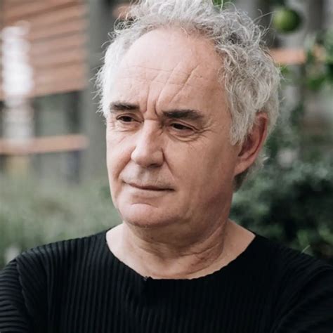 Chef Ferran Adrià: "Si no quieres que las judías de tu guiso se rompan ...