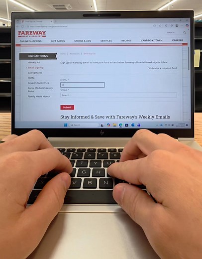 9.2K views · 87 reactions | Stay informed and save with Fareway's weekly email! Watch the video to see how to sign up for Fareway's Email to have your local ad and other Fareway offers delivered to your inbox! 8 days away and counting!.... | Fareway Stores Basehor | Facebook