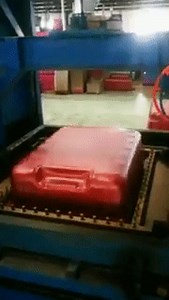 Thermoforming is a manufacturing process where a plastic sheet is heated to a pliable forming temperature, formed to a specific shape in a mold, and trimmed to create a usable product!! #machine #manufacturing #product | Magic