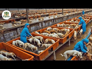 How Chinese Farmers Raise Over 10 Million Dogs for Meat a Year | Agricultural Documentary