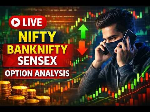 🔴15 APRIL LIVE NIFTY,BANKNIFTY,SENSEX ANALYSIS #sensexexpiry #niftylive TRADING WITH AAKASH