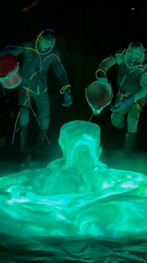 1.4K views · 18 reactions | Glow In The Dark Elephant Toothpaste Experiment with Merrick Hanna #science #scienceexperiment #glow #glowinthedark #Summer | Nick Uhas | Facebook