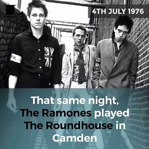 27K views · 284 reactions | #OnThisDay July 4, 1976: The Clash make their live debut, supporting The Sex Pistols. | Spotlight - Sony Music UK | Facebook