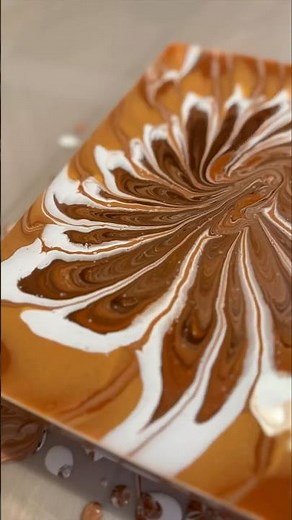 Beautiful fluid art