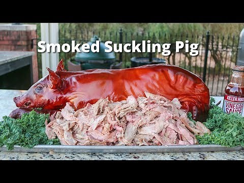 Suckling Pig | Suckling Pig Smoked On Ole Hickory Smoker
