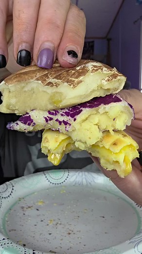 Korean Filled Breads Mukbang: Chestnut & Sweet Potato Favorites