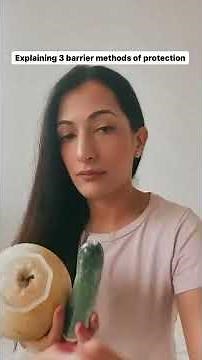 CONDOMS Demo - using fruit & vegetables | Leeza Mangaldas