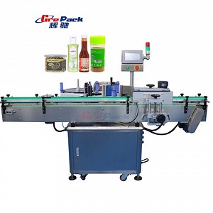 [Hot Item] Automatic Water Plastic Bottle Sticker Round Bottle Labelling Machine