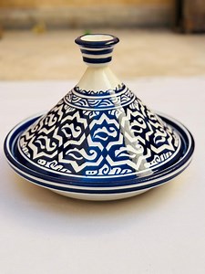 Handmade Moroccan Tagine – Hand-Painted Ceramic Cooking Pot from Fez – Authentic Clay Cookware for Moroccan Food & Kitchen Décor - Etsy France