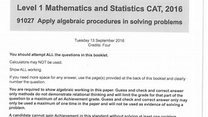 The devilishly hard maths exam